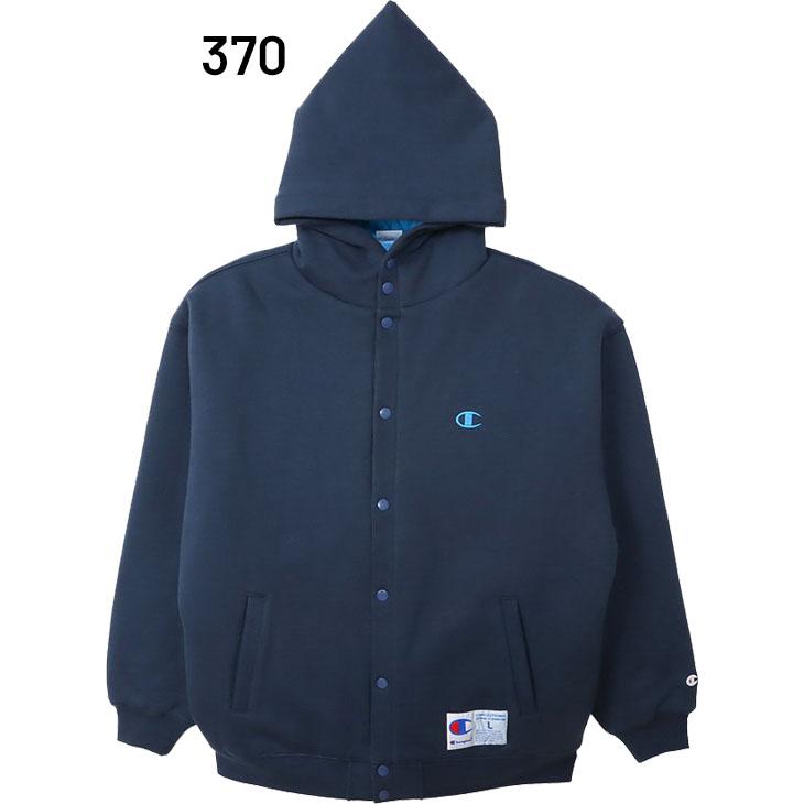 チャンピオン 中綿ジャケット スウェット メンズ Champion スナップ