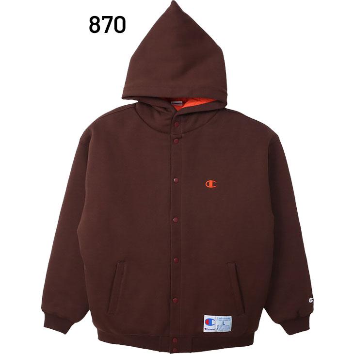 チャンピオン 中綿ジャケット スウェット メンズ Champion スナップ