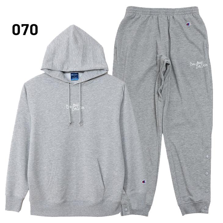 チャンピオン バスケットボール スウェットセットアップ size:XL グレー Champion チャンピオン スウェット メンズ 上下 長袖パーカー