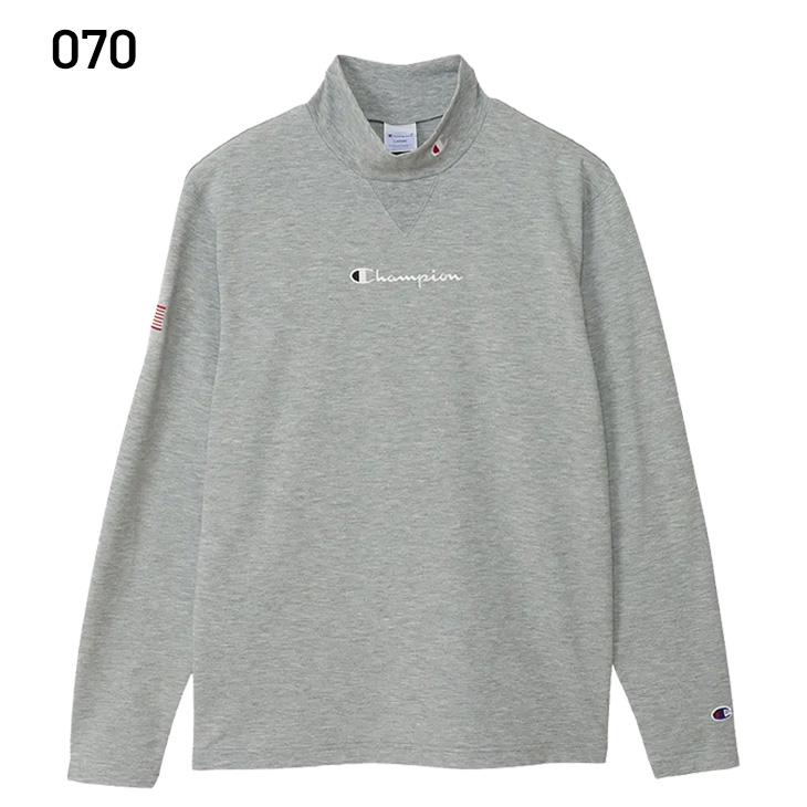 Champion（チャンピオン） モックネックシャツ 長袖 メンズ ゴルフ