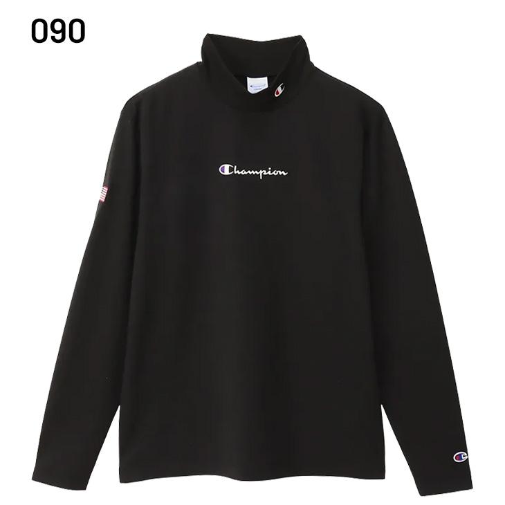 Champion（チャンピオン） モックネックシャツ 長袖 メンズ ゴルフ