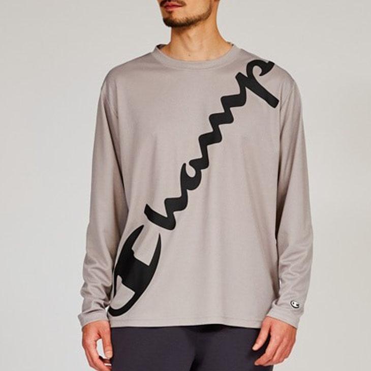 Champion（チャンピオン） 長袖 Tシャツ メンズ スポーツウェア 吸汗速