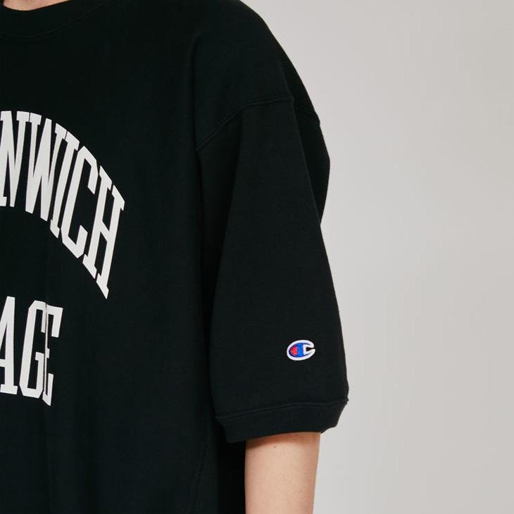 Champion（チャンピオン） 半袖 スウェットシャツ メンズ リバース