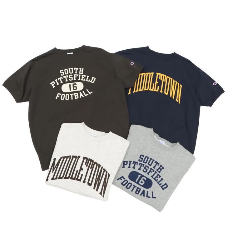 Champion（チャンピオン） 半袖 スウェットシャツ メンズ クルーネック
