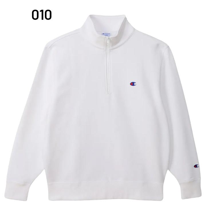 Champion（チャンピオン） メンズ スウェットシャツ ハーフジップ 長袖