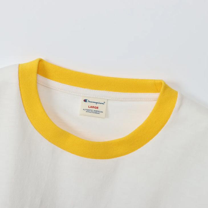 Champion（チャンピオン） 半袖 Tシャツ メンズ リンガーTシャツ 