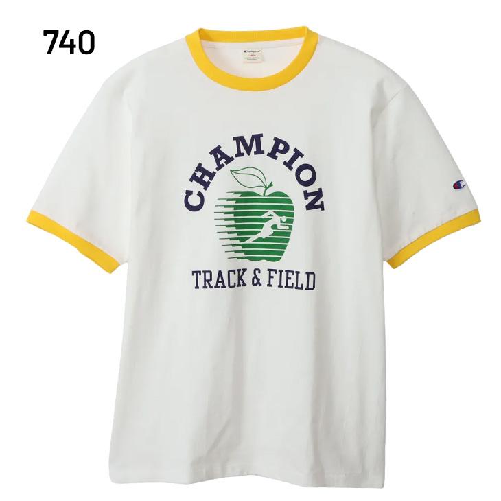 Champion（チャンピオン） 半袖 Tシャツ メンズ リンガーTシャツ