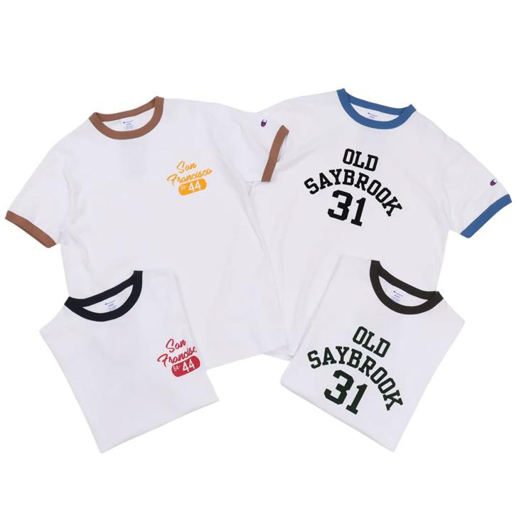 Champion（チャンピオン） 半袖 Tシャツ メンズ リンガーTシャツ