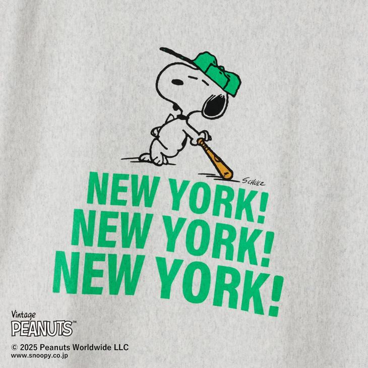 チャンピオンリバースウィーブ　SNOOPY/SURF'S UP Champion チャンピオン スヌーピーコラボ Tシャツ 半袖 メンズ