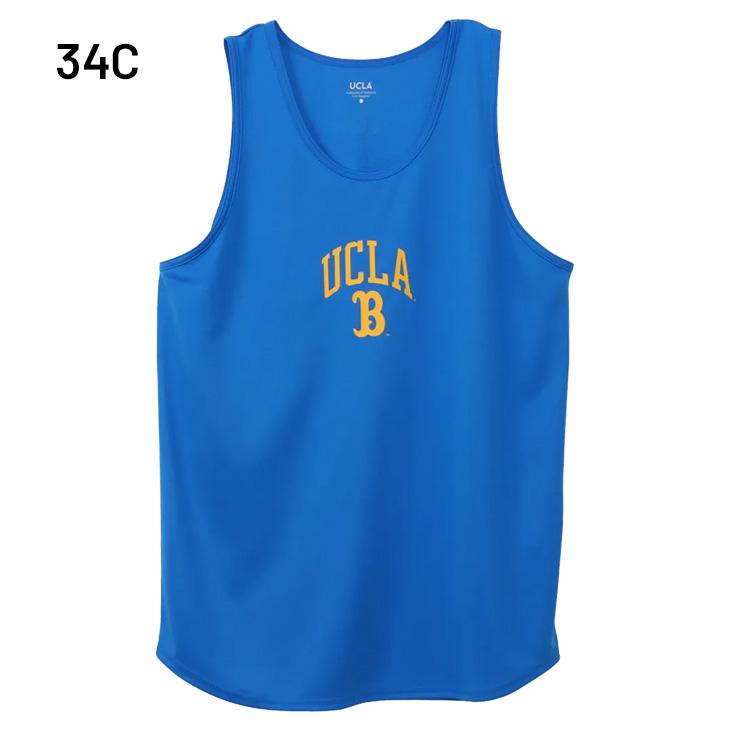 【Champion】Pistons タンクトップ Lサイズ 青 Champion（チャンピオン） メンズ タンクトップ UCLA 抗菌防臭 吸汗速