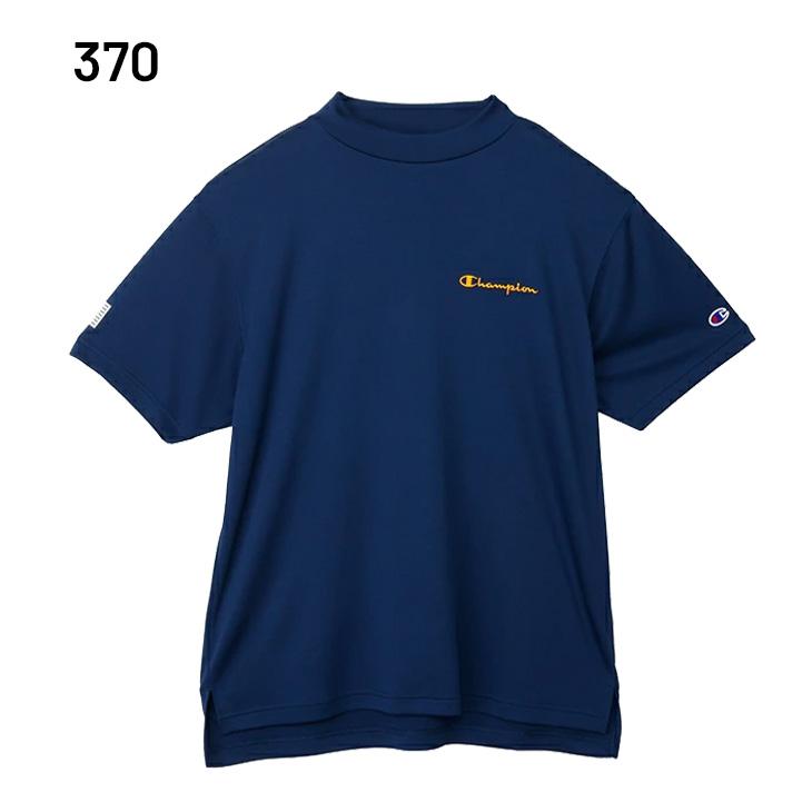 CHAMPION 速乾 半袖 モックネックシャツ Champion チャンピオン 半袖 モックネックシャツ メンズ ゴルフ