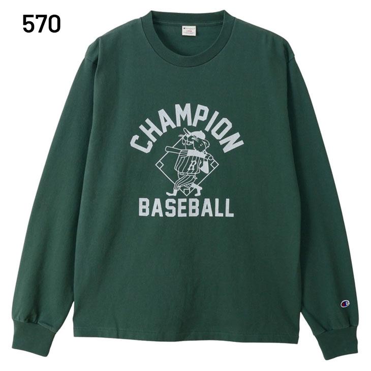 Champion（チャンピオン） 長袖 Tシャツ メンズ プリントTシャツ