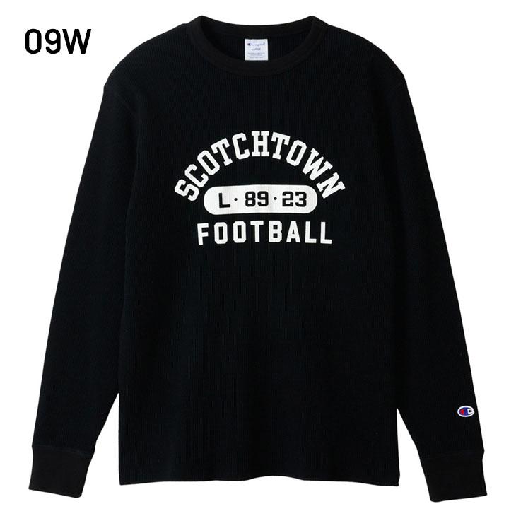 Champion（チャンピオン） 長袖 Tシャツ メンズ ワッフル生地 サーマル