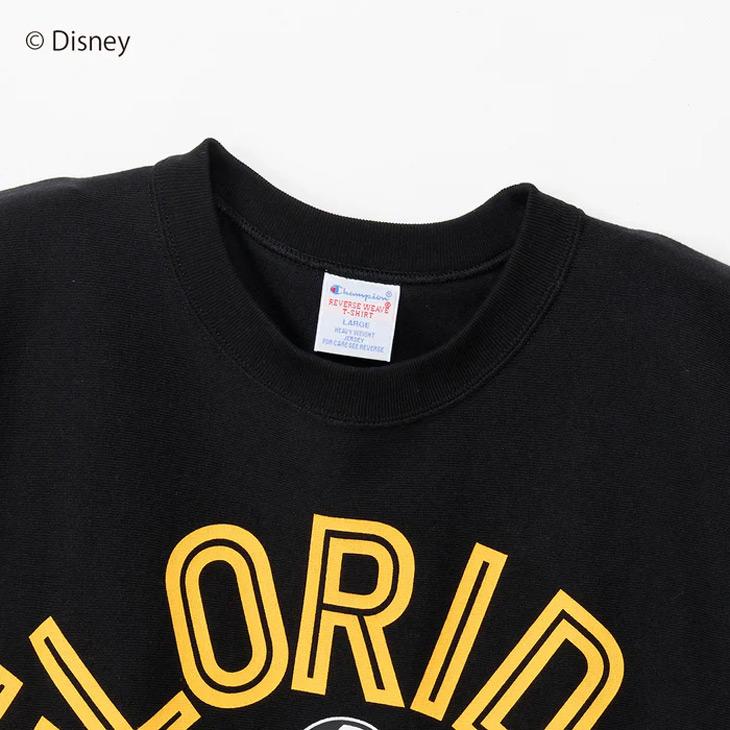 Champion - 人気♡完売 【Champion REVERSE WEAVE】ディズニー コラボ Champion（チャンピオン） Tシャツ 半袖 メンズ リバースウィーブ