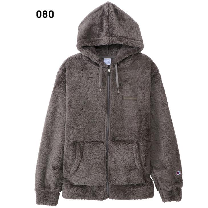 Champion（チャンピオン） フリースジャケット フード付 アウター