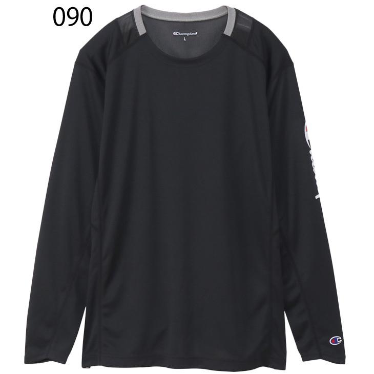 Champion（チャンピオン） 長袖 Tシャツ メンズ 吸水速乾 UVカット
