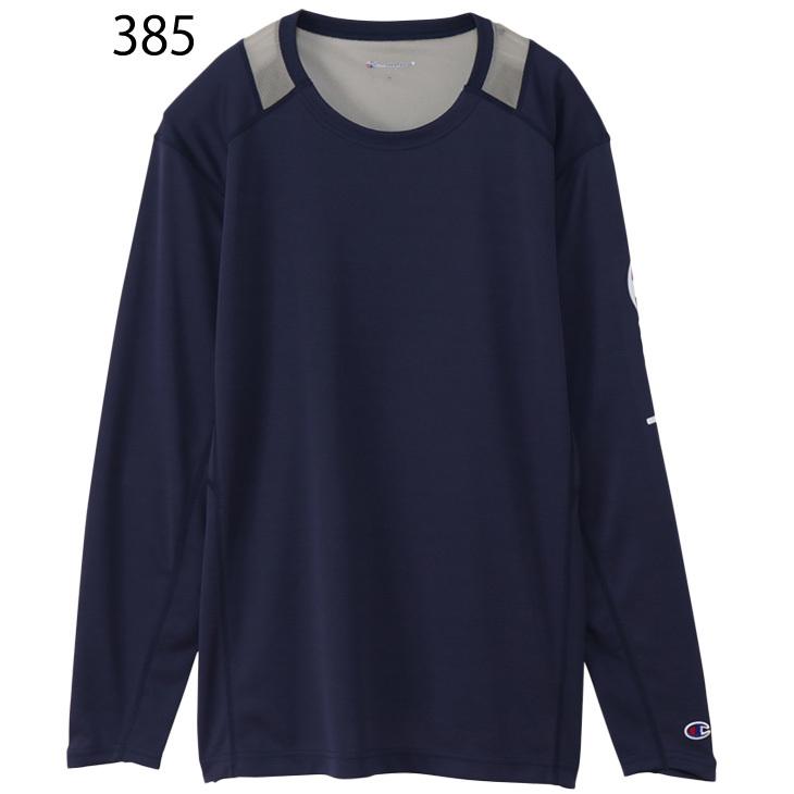 Champion CAVALIERS ネイビー長袖Tシャツ Champion チャンピオン ロングスリーブTシャツ （ネイビー