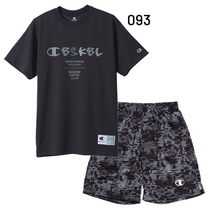 Champion 半袖Tシャツ ハーフパンツ 上下 メンズ セットアップ