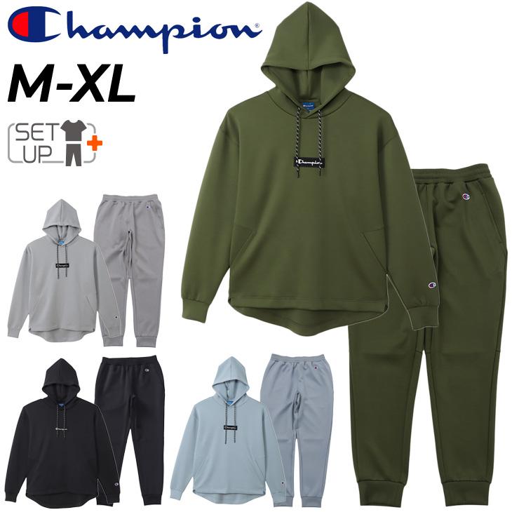 Champion ダークグリーンスウェットセットアップ パーカーMチャンピオン チャンピオン Champion 【Champion/チャンピオン】スウェットパーカー