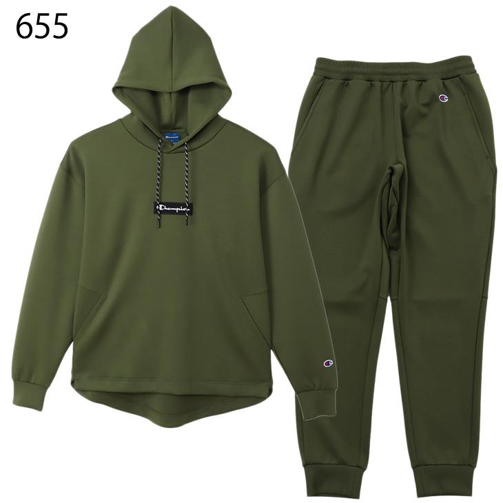 【champion】チャンピオン　パーカー　パンツ　セットアップ Champion（チャンピオン） スウェット 上下 メンズ ジップパーカー