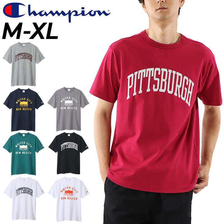 Champion チャンピオン 半袖 Tシャツ メンズ プリントT カレッジ