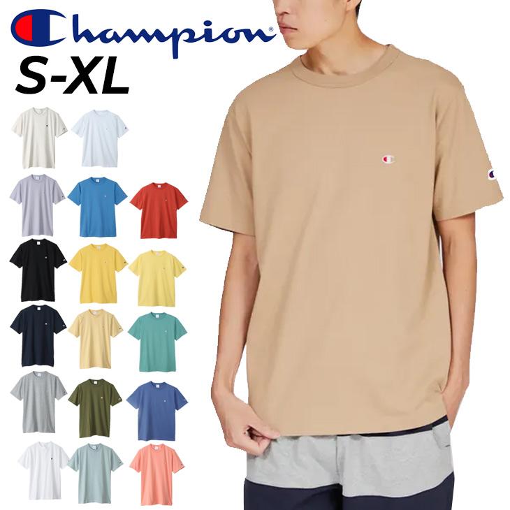 Champion（チャンピオン） 半袖 Tシャツ メンズ ベーシック 無地 ワン
