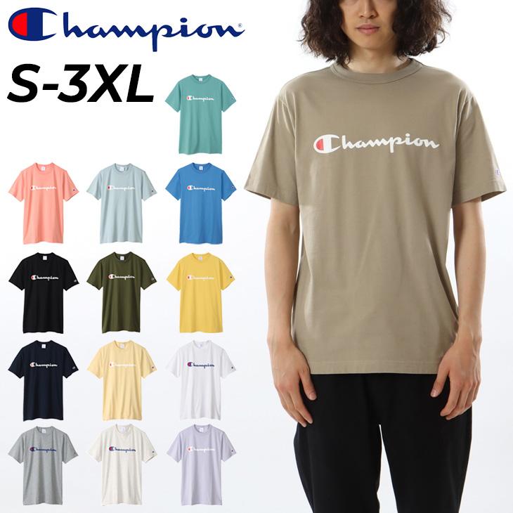 Champion チャンピオン 半袖 Tシャツ メンズ ベーシック プリントT