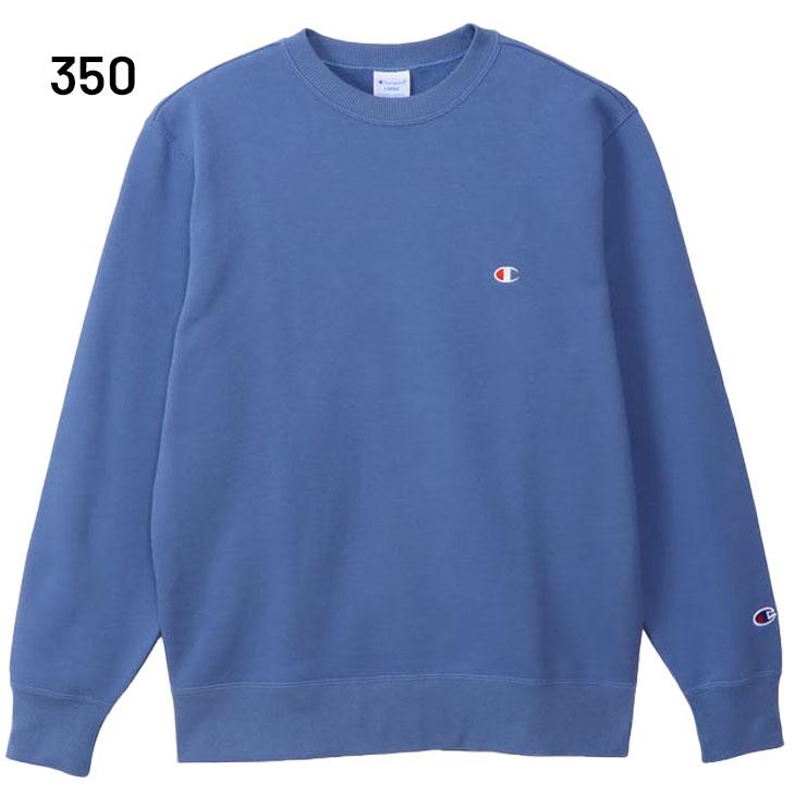 Champion（チャンピオン） トレーナー 長袖 メンズ スウェットシャツ クルーネック 無地 裏毛タイプ スエット 男性 カジュアル ...