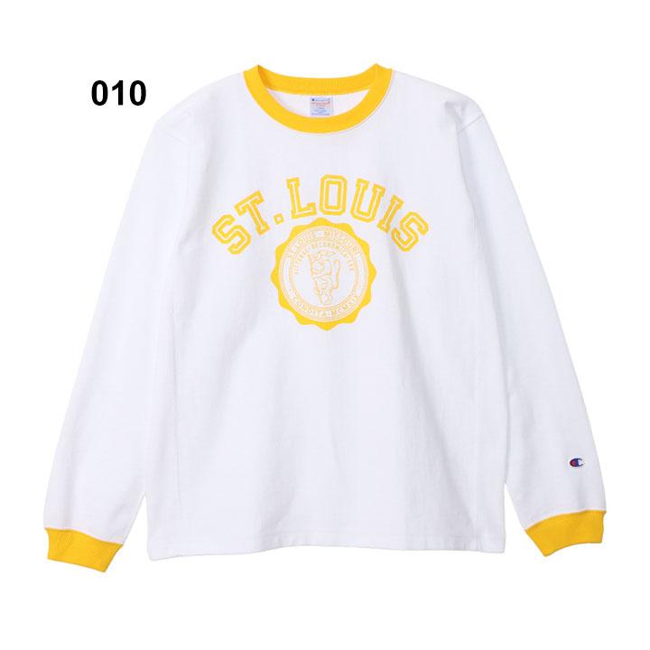Champion（チャンピオン） 長袖 リンガーTシャツ メンズ リバース