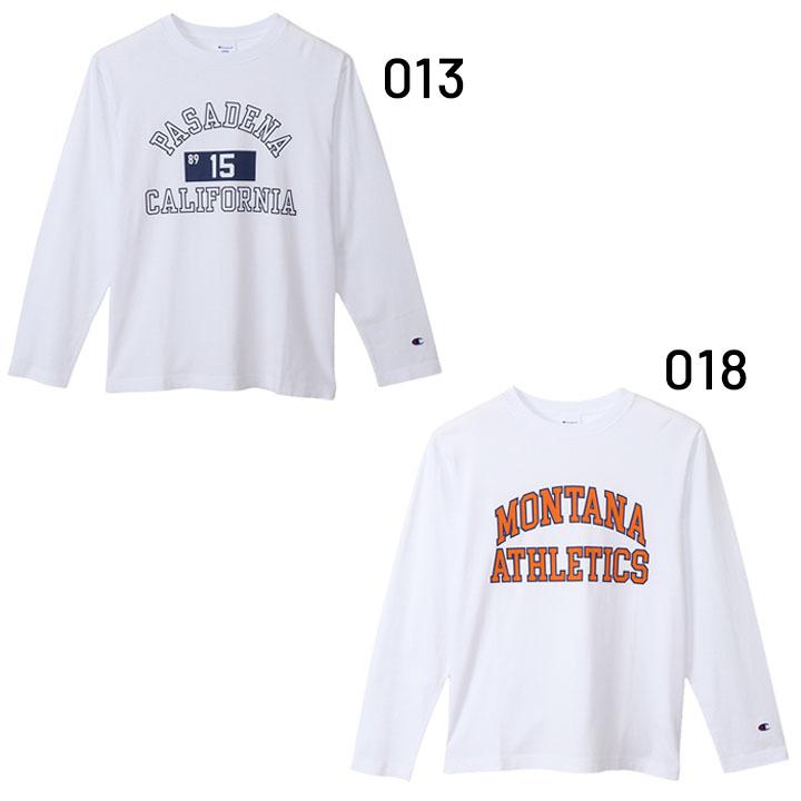Champion（チャンピオン） 長袖 Tシャツ メンズ ベーシック プリントT