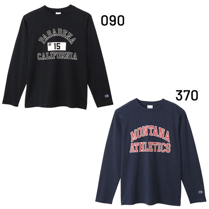Champion（チャンピオン） 長袖 Tシャツ メンズ ベーシック プリントT
