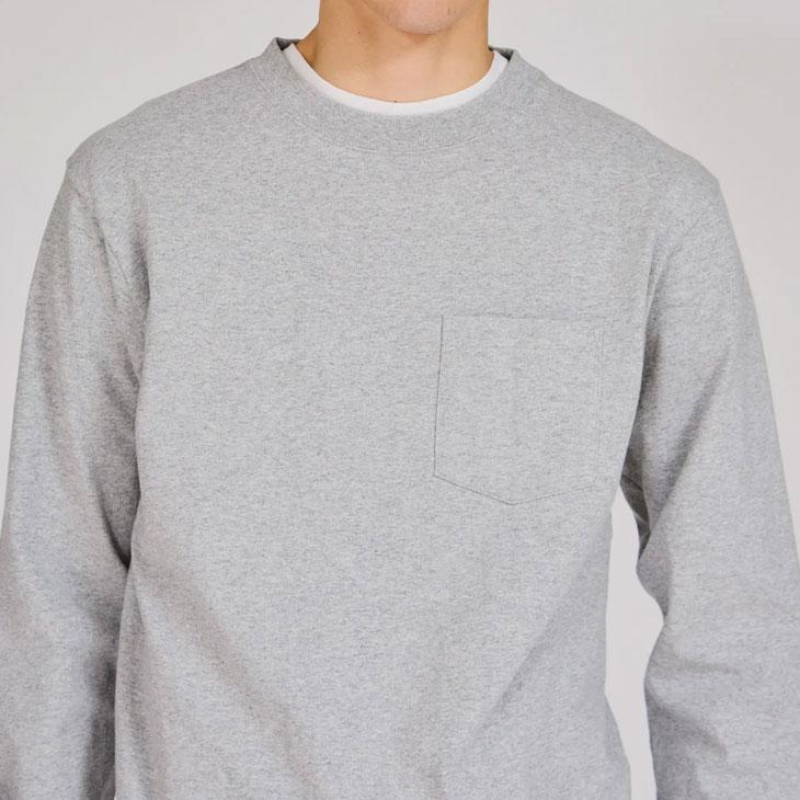 Champion（チャンピオン） 長袖 Tシャツ メンズ ポケットT 無地 ロンT