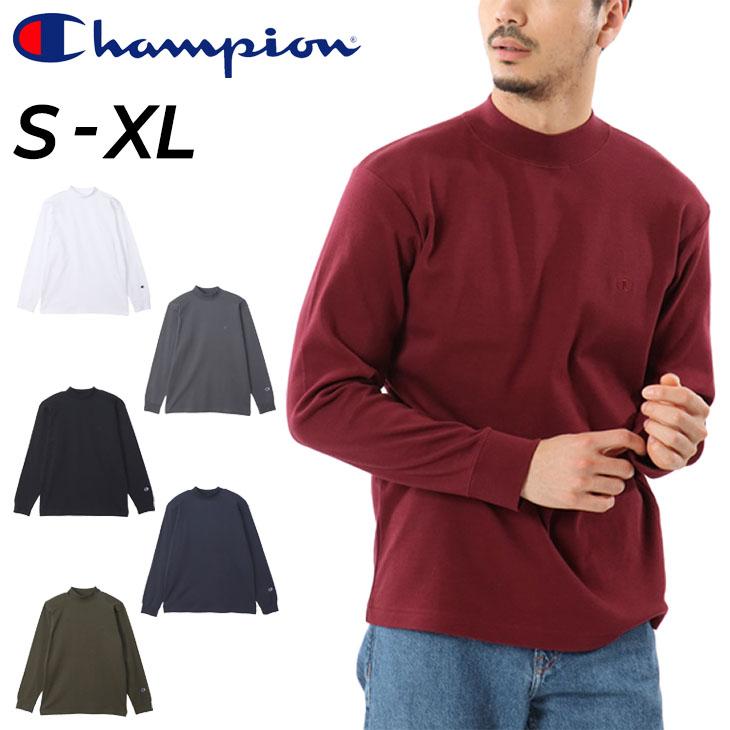 ラフロッグ　トレーナーモックネック　Sサイズ Champion（チャンピオン） 長袖 Tシャツ メンズ モックネック