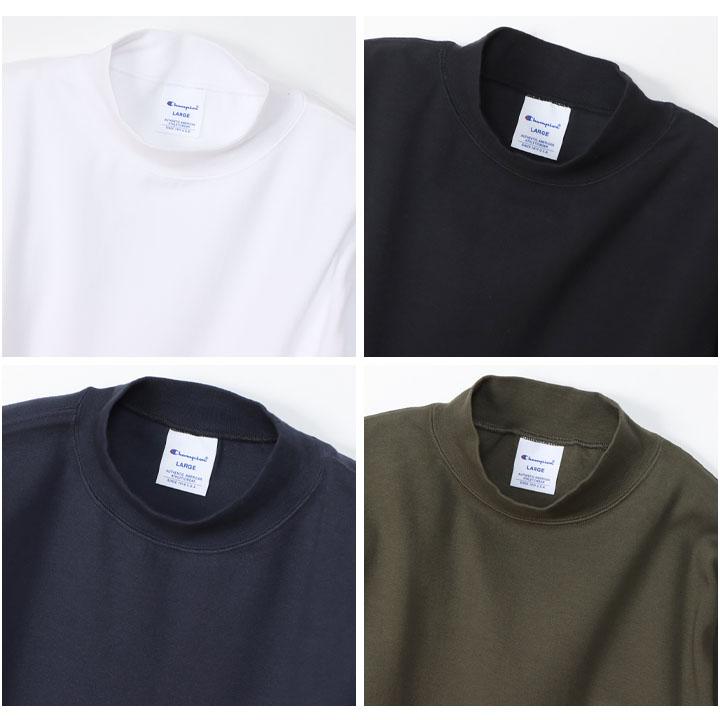 Champion（チャンピオン） 長袖 Tシャツ メンズ モックネック