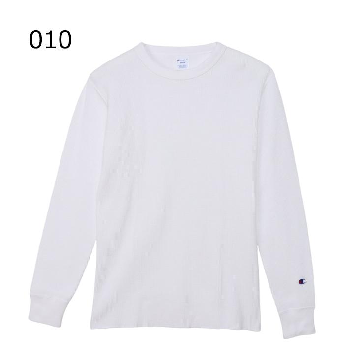 Champion（チャンピオン） 長袖 Tシャツ メンズ ワッフル生地 サーマル
