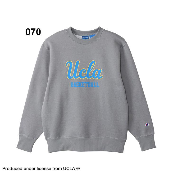 Champion UCLA トレーナー ネイビー Champion UCLA オフィシャル クルーネック カレッジスウェット