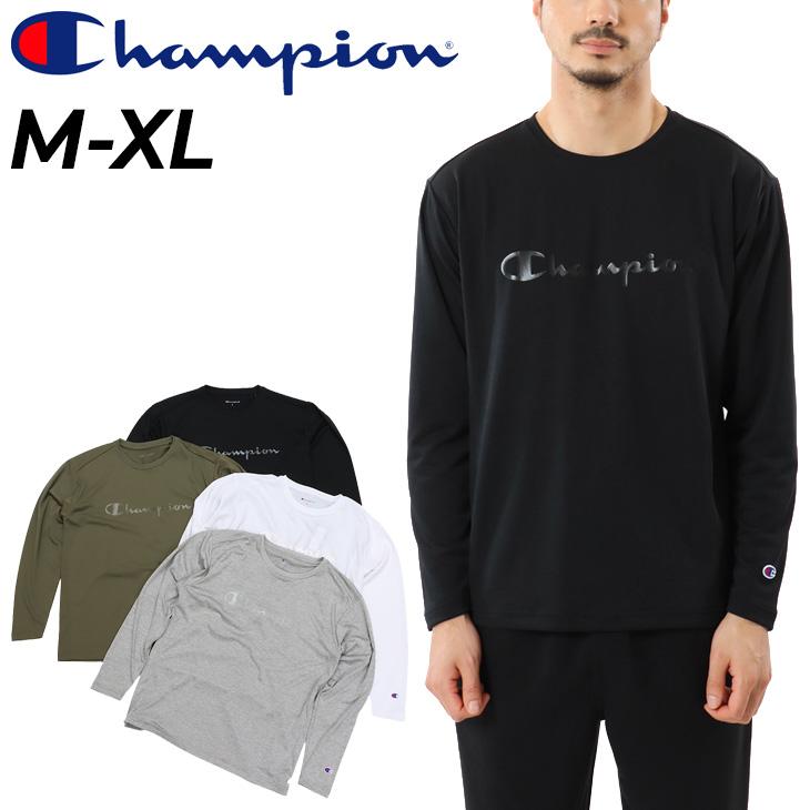 Champion チャンピオン 長袖 Tシャツ メンズ トレーニング Champion チャンピオン 長袖 Tシャツ メンズ トレーニング