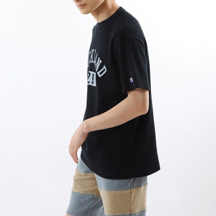 Champion チャンピオン 半袖 Tシャツ メンズ ワッフル生地 半袖