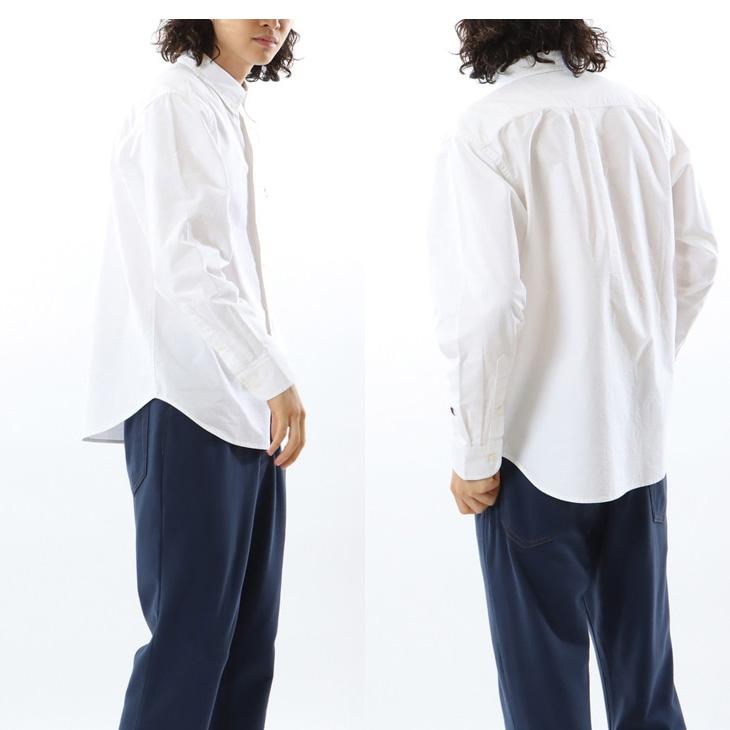 Champion（チャンピオン） 長袖シャツ メンズ ボタンダウン 無地