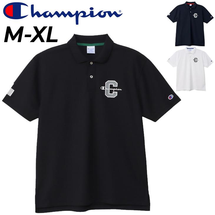 Champion チャンピオン 半袖 ポロシャツ メンズ ゴルフウェア