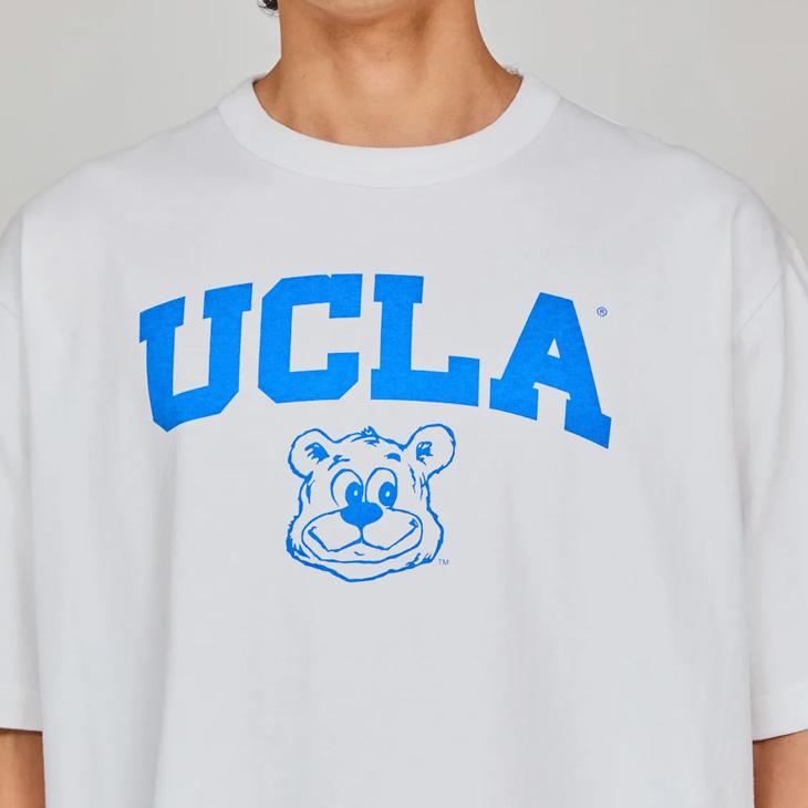 【早い物勝ち】チャンピオン　UCLA フットボールシャツ　Lサイズ　アメリカ製 Champion（チャンピオン）WIN 1/4 Sleeve Football T-Shirt（ウィン1/4