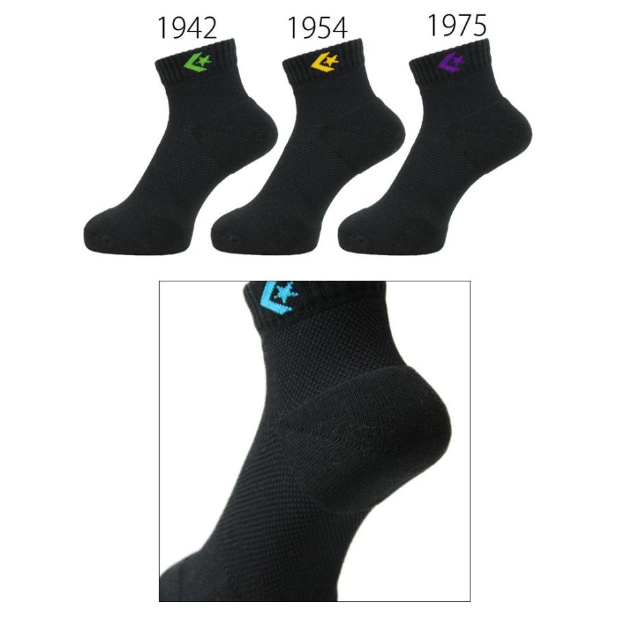 テーピングソックス ショート丈 靴下 メンズ レディース コンバース converse バスケットボール スポーツソックス/CB17004 | CONVERSE | 03