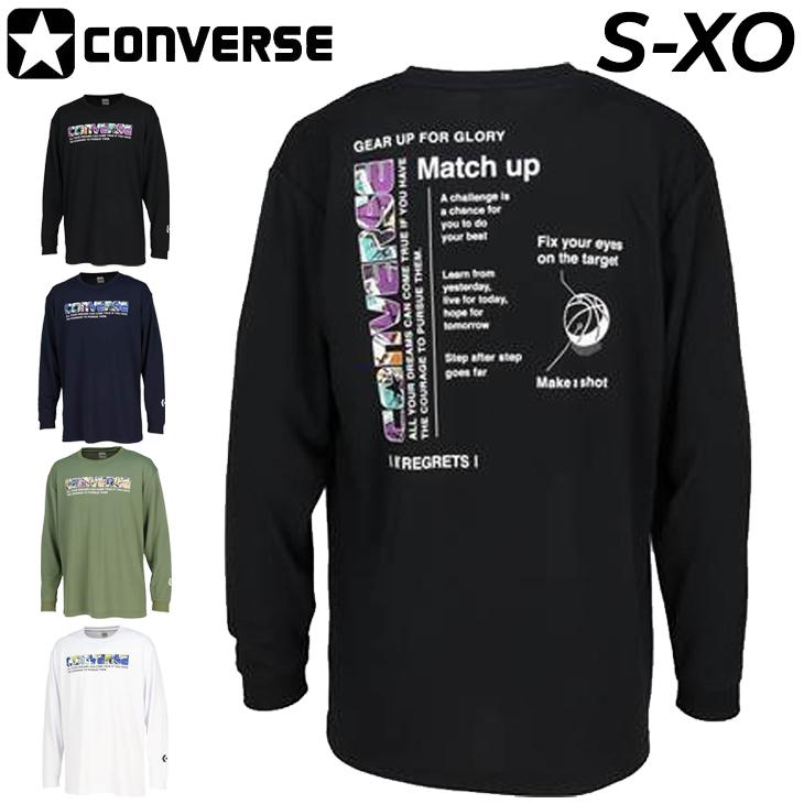 CONVERSE（コンバース） 長袖 Tシャツ メンズ プリントT