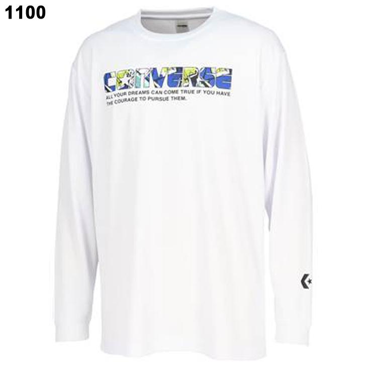 藤枝明誠　バスケットボール　ロンT スポーツウェア　コンバース CONVERSE（コンバース） 長袖 Tシャツ メンズ プリントT