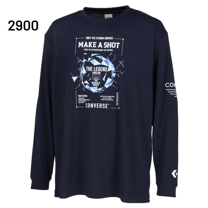CONVERSE（コンバース） 長袖 Tシャツ メンズ レディース プリントT