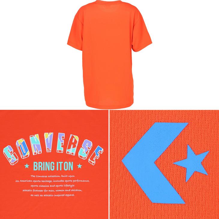 CONVERSE（コンバース） 半袖 Tシャツ レディース ガールズ プリントT