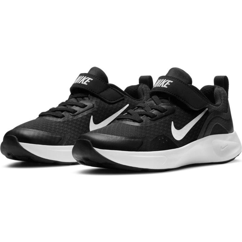 キッズシューズ ジュニア スニーカー 16 5 22 0cm 子供靴 ナイキ Nike ウェアオールデイ Ps ブラック 黒 女の子 男の子 運動靴 普段履き くつ Cj3817 002 Apworld 通販 Paypayモール