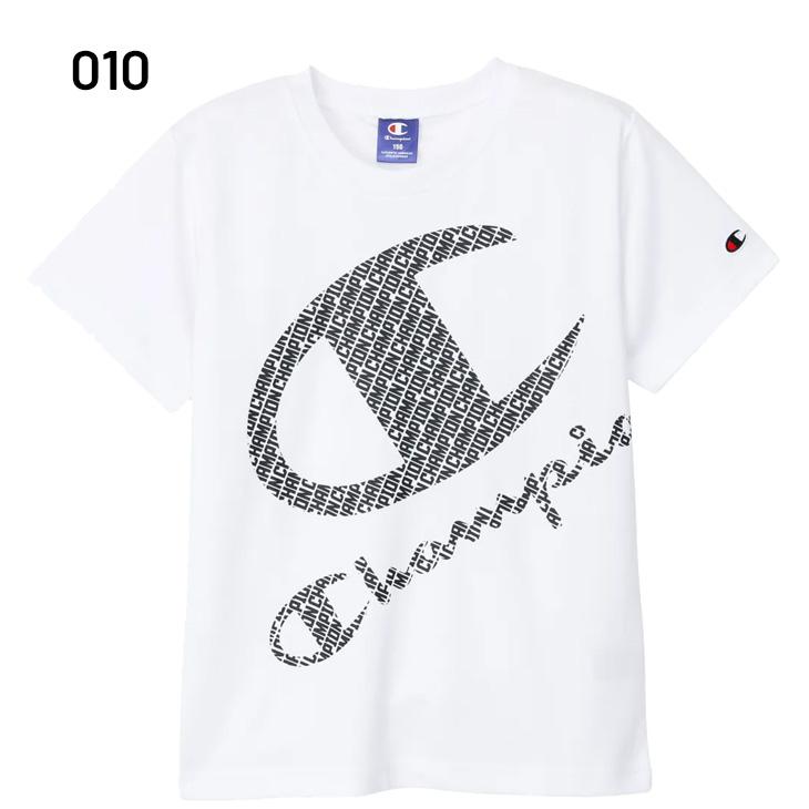 Champion（チャンピオン） キッズ 半袖 Tシャツ 130-160cm 子供服