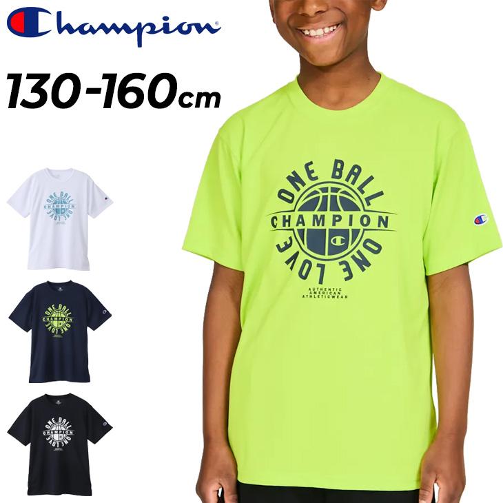 Champion（チャンピオン） キッズ ジュニア 半袖 Tシャツ 130-160cm