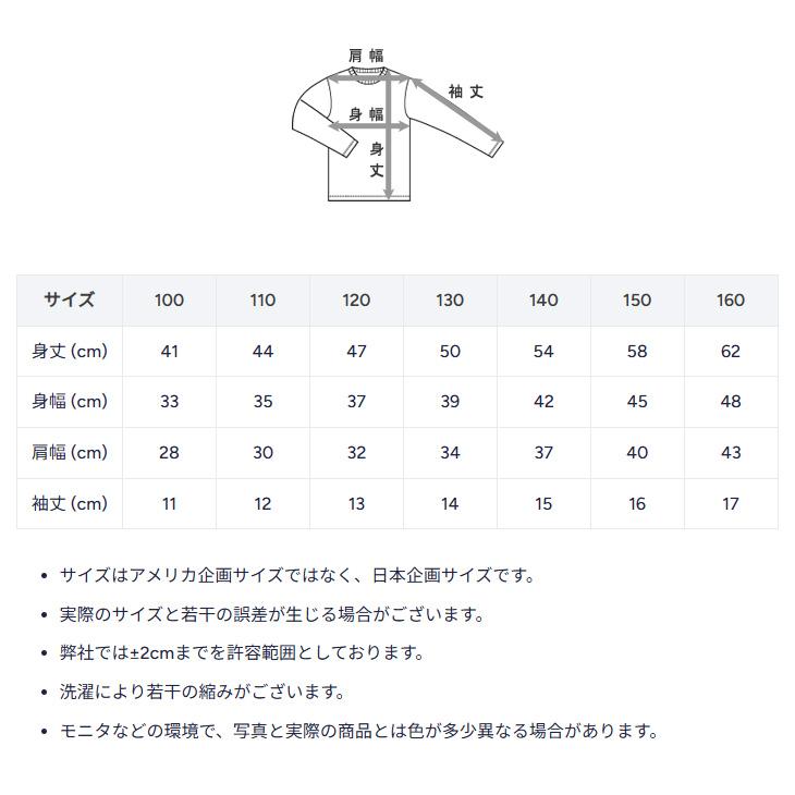 Champion（チャンピオン） キッズ ジュニア 半袖 Tシャツ ボーダーT